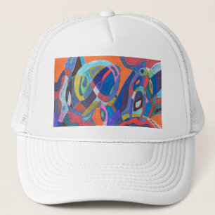 Casquette abstrait "Colour Rush"