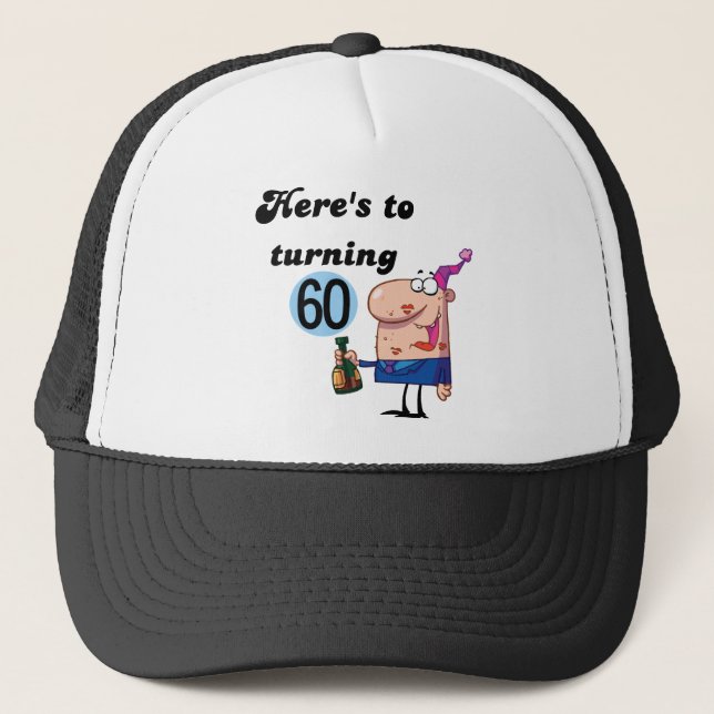 Casquette Acclamations à 60 T-shirts et cadeaux (Devant)