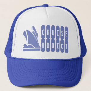Casquette Accro des croisières. Un chapeau pour l'amoureux d