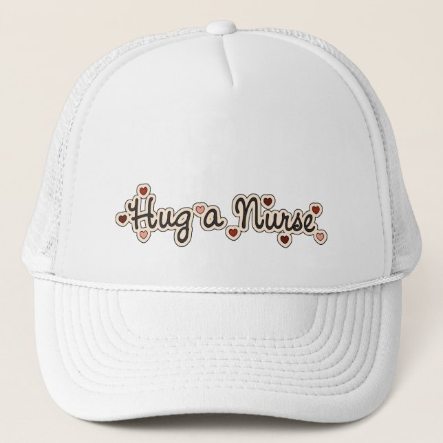 Casquette Accrochez-vous à une infirmière T-shirts et cadeau (Devant)