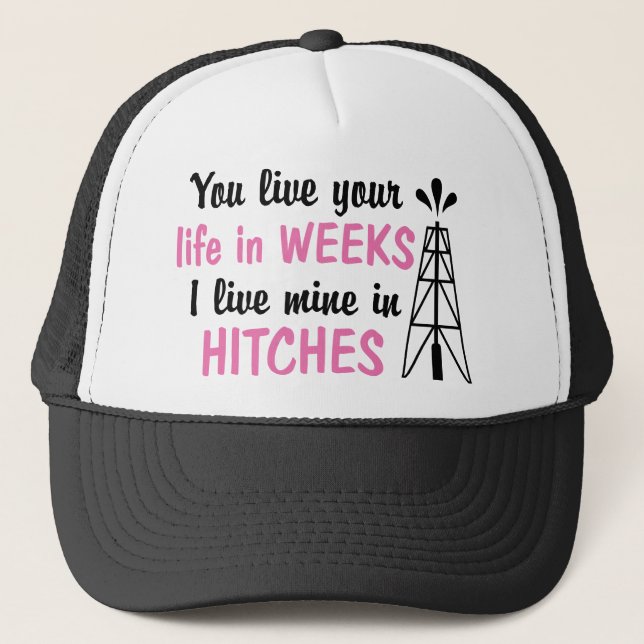 Casquette Accrocs en mer amie ou épouse du gisement de (Devant)