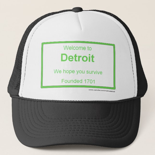 Casquette Accueil de Detroit (Devant)