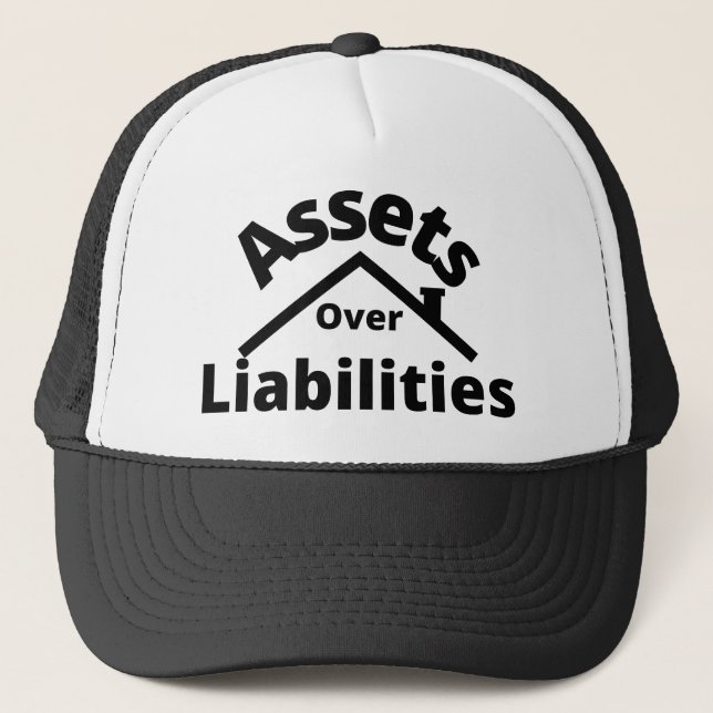 Casquette Actifs sur passif Richesse Créateur (Devant)