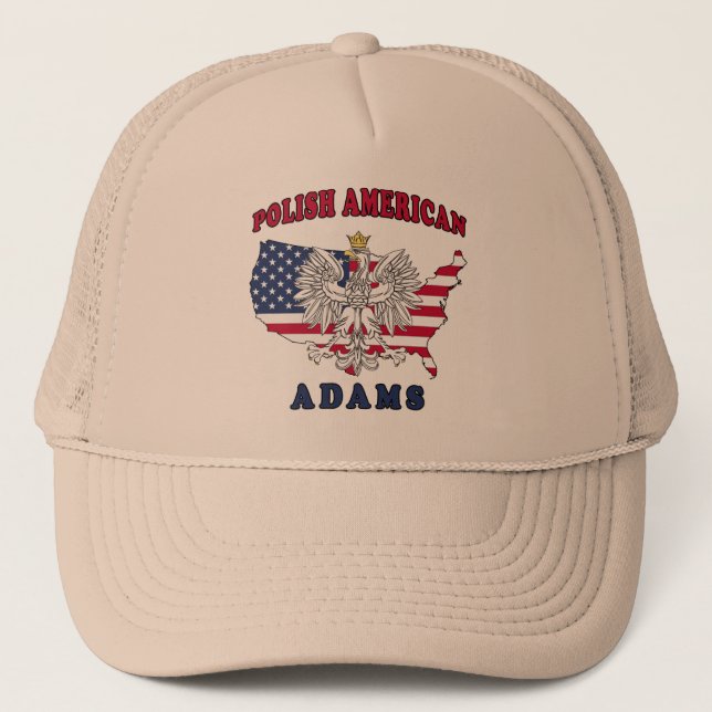 Casquette Adams Massachusetts polonais (Devant)