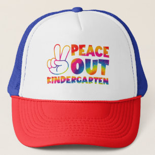 Casquette Adieu maternelle Tie Dye Dernier jour d'école