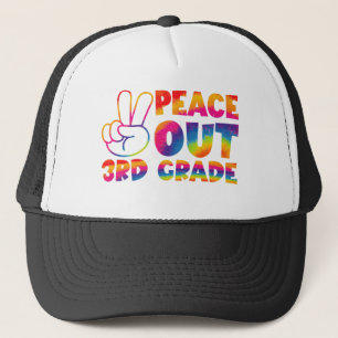 Casquette Adieu troisième année Tie Dye Dernier jour 3e anné