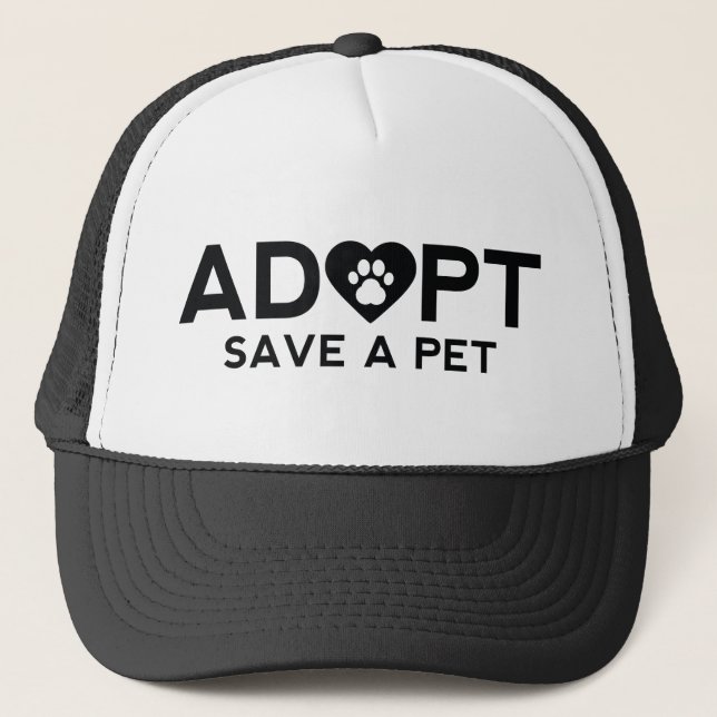 Casquette Adoptez Save A Pet (Devant)