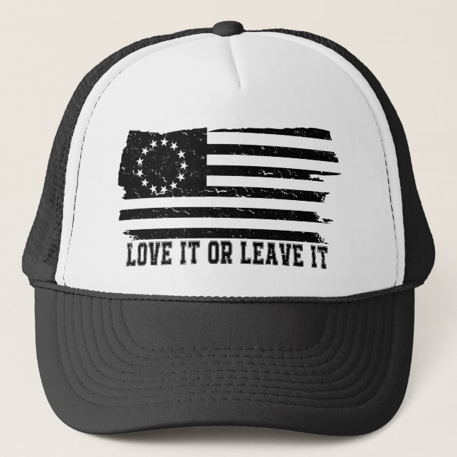Casquette ADORE-LE OU LAISSE-LE précipiter limbaugh betsy ro (Devant)