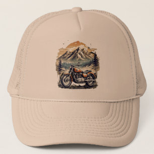Casquette Adventure Dream : Vintage Legend Bike Road trip