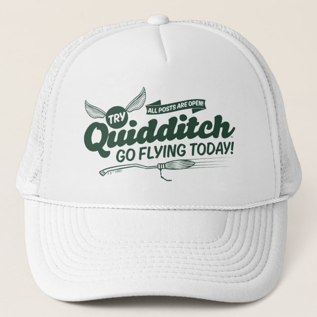 Casquette Affiche de recrutement de QUIDDITCH™ (Devant)
