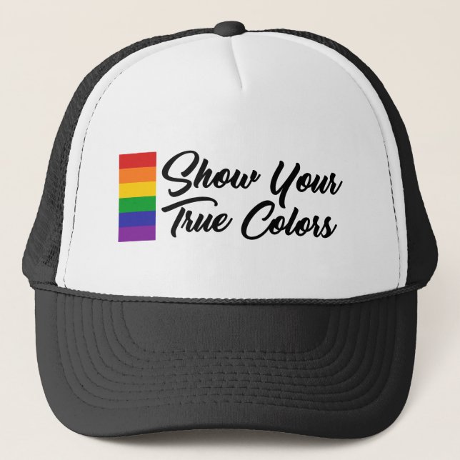 Casquette Afficher vos couleurs réelles (Devant)