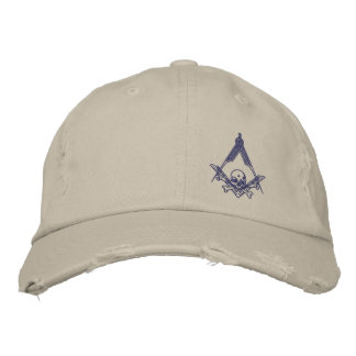 Casquette affligé par maçon principal moderne