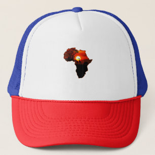 Casquette Afrique T Carte Chemise De L'Afrique Le Soleil Sud