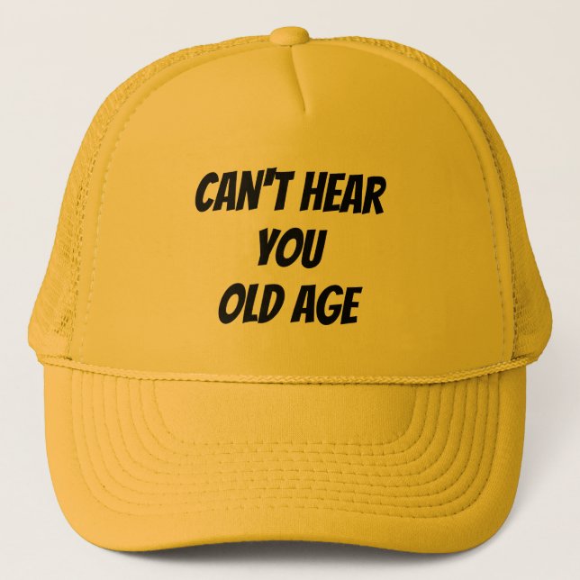 Casquette Âge (Devant)