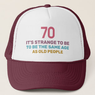 Casquette Âge personnalisé Amusant Anniversaire supérieur