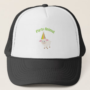 Casquette Agneau animal du parti