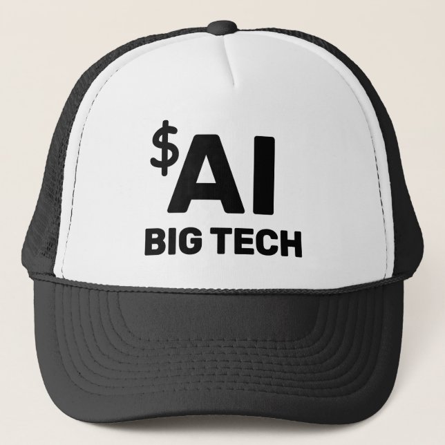 Casquette AI Big Tech™ Trucker Hat (Devant)