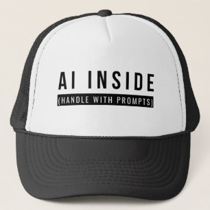 Casquette « AI Inside — Handle With Prompts »