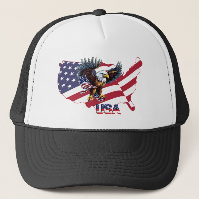 Casquette Aigle des États-Unis (Devant)