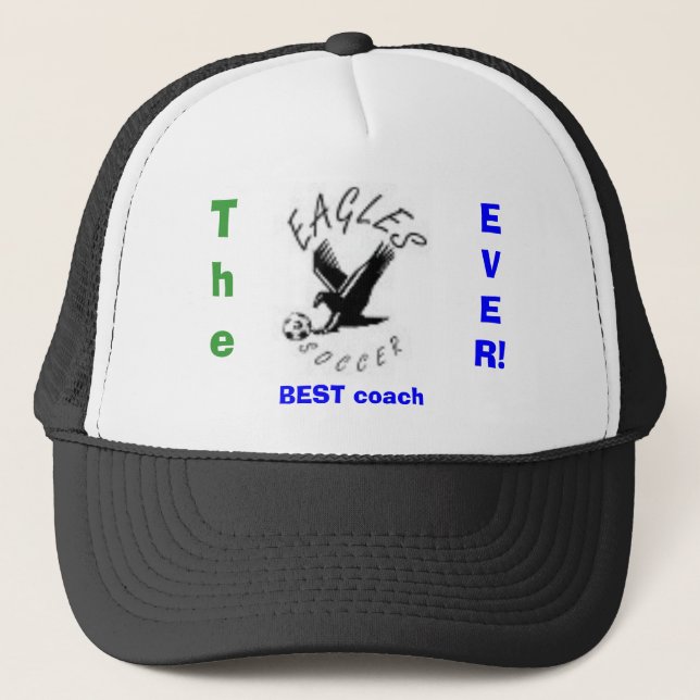 Casquette aigles, le MEILLEUR entraîneur, JAMAIS ! (Devant)