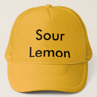 Casquette aigre de citron