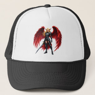Casquette Aile cramoisie - Guerrière de l'ange déchu.