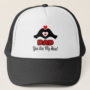 Casquette ↷ Aimez-vous papa, vous êtes mon héros XOXO Chic e