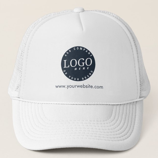 Casquette Ajouter les employés du logo de l'entreprise et du (Devant)