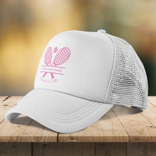 Casquette Ajouter Un Nom De Club Icônes De Tennis Toute Coul