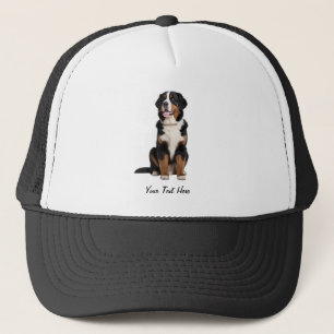 Casquette Ajouter votre texte Chien de Montagne Bernese pers