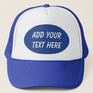 CASQUETTE AJOUTEZ VOTRE TEXTE HERE-HAT