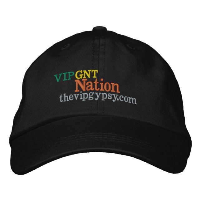 CASQUETTE ajustable de la nation VIPGNT (Devant)