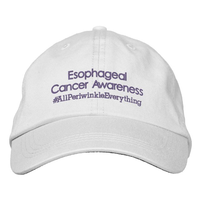 Casquette ajustable de sensibilisation au cancer d (Devant)