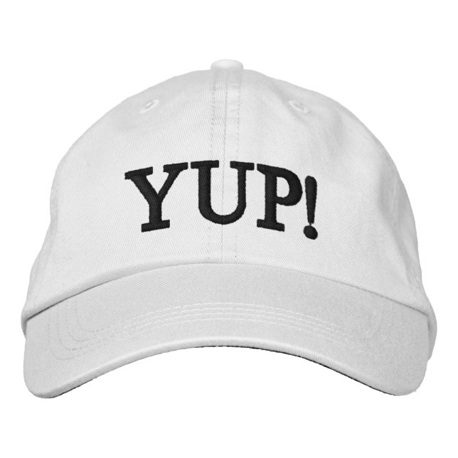 Casquette ajustable personnalisé (Devant)