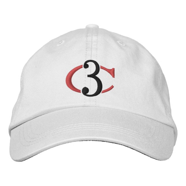 Casquette ajustable personnalisé C3 (Devant)