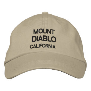 Casquette ajustable personnalisé Mount Diablo