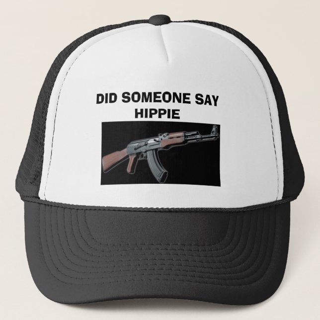 Casquette ak47, A FAIT QUELQU'UN POUR INDIQUER LA HIPPIE (Devant)