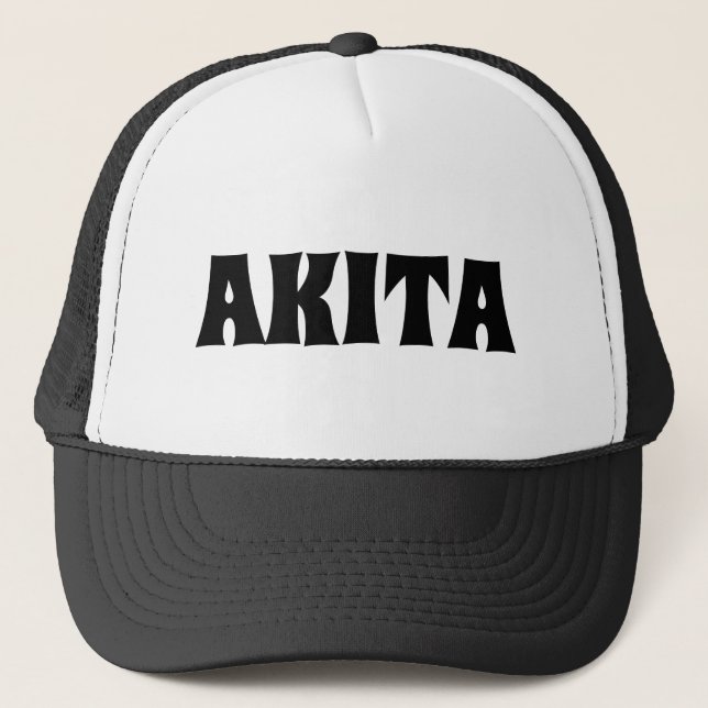 CASQUETTE AKITA TRUCKER HAT (Devant)