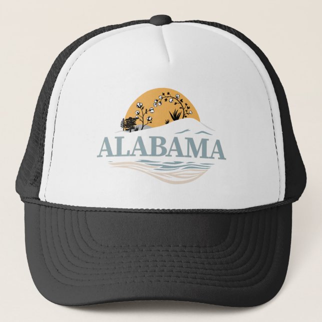 Casquette Alabama États-Unis d'Amérique (Devant)