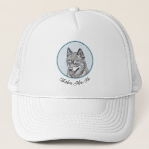 Casquette Alaskan Klee Kai Peinture - Cute Original Chien Ar