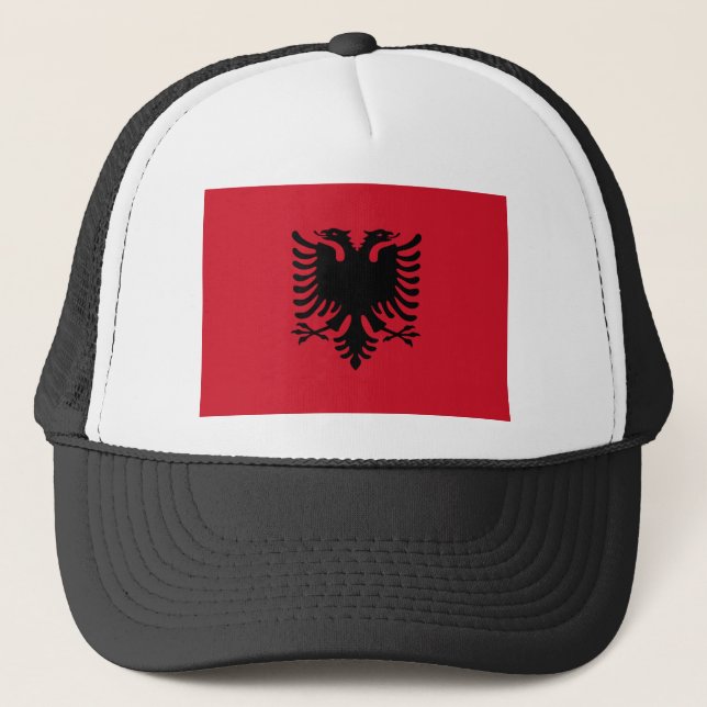 Casquette albanie (Devant)