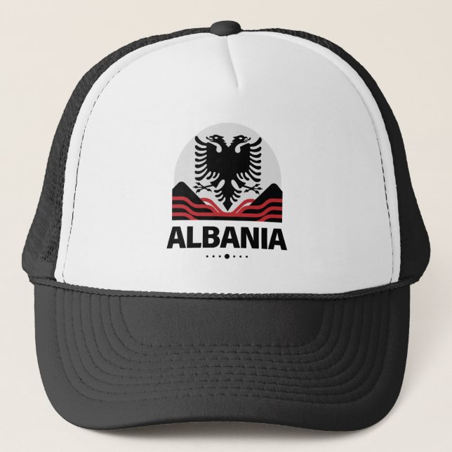Casquette Albanie Union européenne (Devant)
