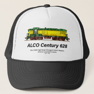 Casquette Alco C-628 aka Alco Century 628 Diesel Locomotive