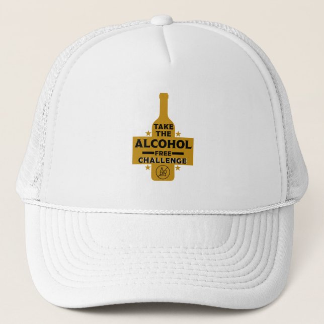 Casquette Alcool Gratuit Et Sobre (Devant)