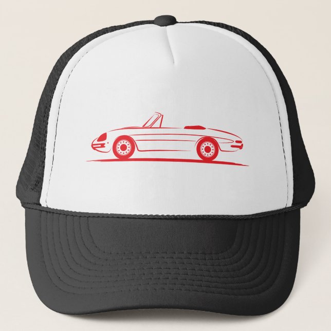 Casquette Alfa Romeo Giulietta Spider Spyder Duetto Diplômé (Devant)