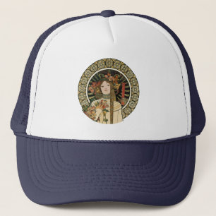 Casquette Alfonse Mucha Trappistine Nouveau