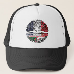 Casquette Algeria French France Tree Roots Flag