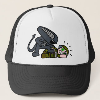 Casquette Alien contre soldat 2