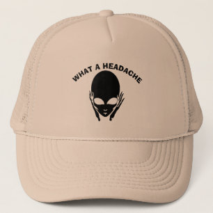 Casquette Alien Headache, modifier ajouter du texte pour per