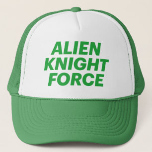 Casquette ALIEN KNIGHT FORCE slogan amusant camionneur chape